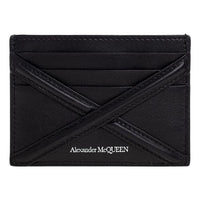 Alexander McQueen Harness Card Holder 'Black' 726324-1AAD0-1000