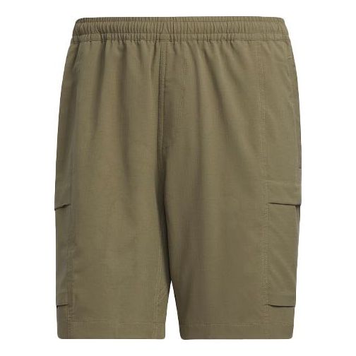 adidas City Escape Loose-Fit Light Ripstop Shorts 'Oilve' IA9418