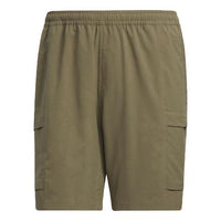 adidas City Escape Loose-Fit Light Ripstop Shorts 'Oilve' IA9418