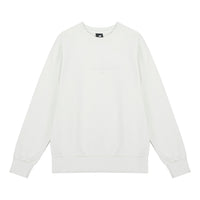 New Balance Solid Color Round Neck Sports Pullover White AMT21555-IV