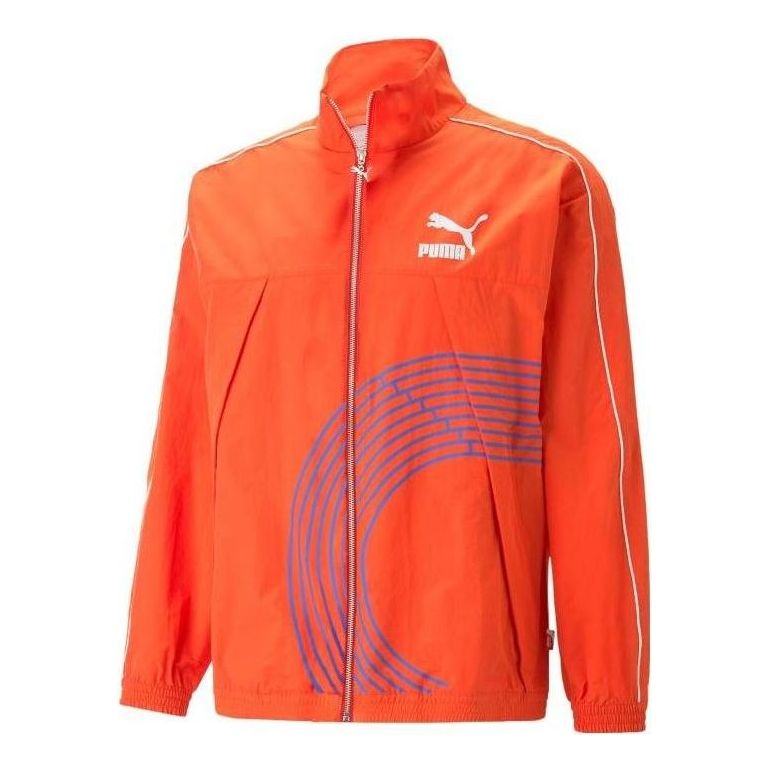 PUMA Track Meet T7 Track Jacket 'Orange' 539020-20