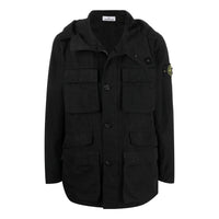 STONE ISLAND Garment Dyed Field Jacket 'Black' 761542306-V0029
