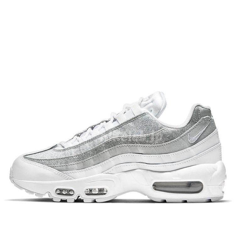 (WMNS) Nike Air Max 95 'White Metallic Silver' DH3857-100