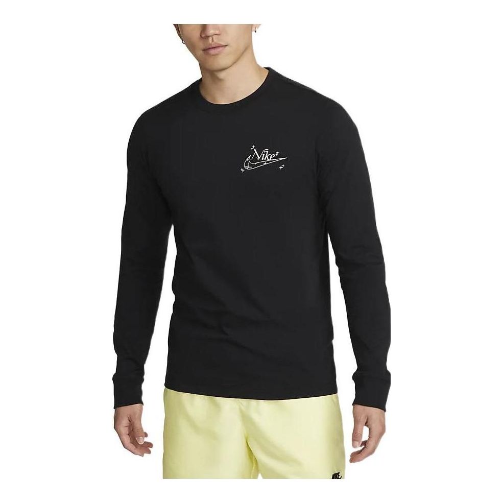 Nike Sportswear Long Sleeve T-shirt 'Black' DZ2828-010