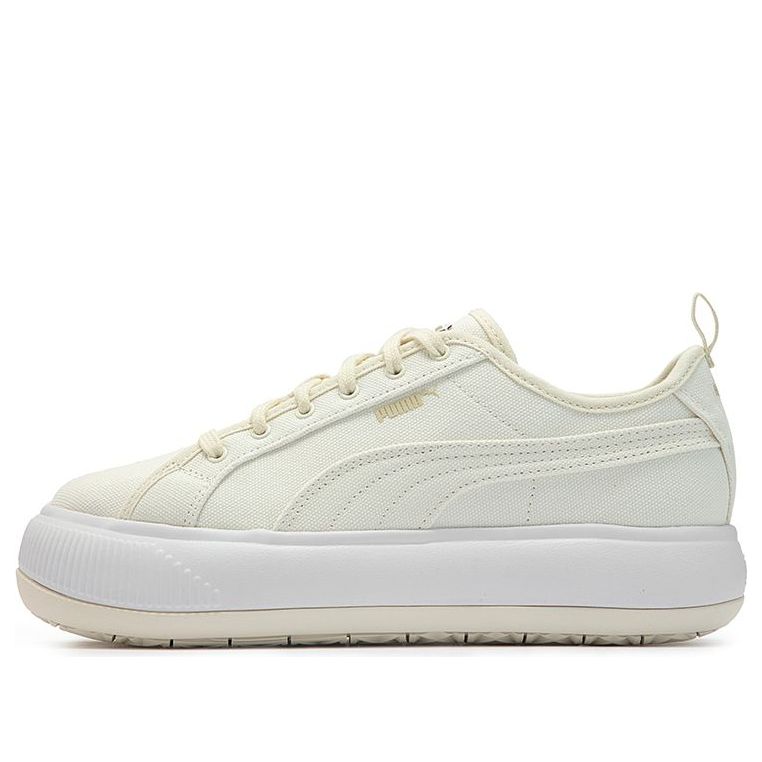 (WMNS) PUMA Suede Mayu Canvas 'Pristine' 383165-01