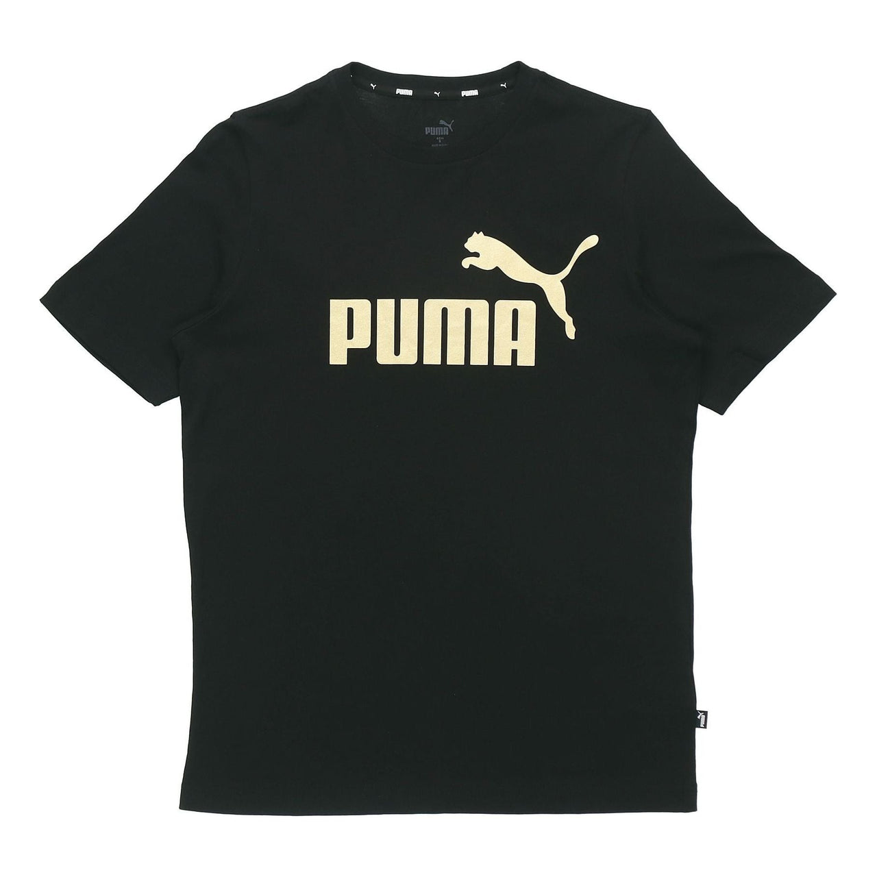 PUMA Essentials Metallic Logo T-Shirt 'Black' 845573-01