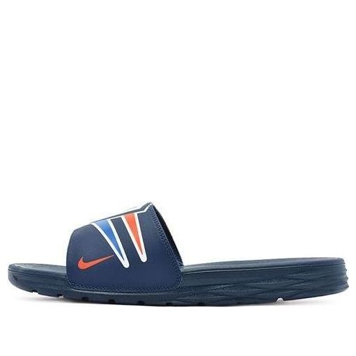 Nike BENASSI SOLARSOFT NBA 'College Navy' 917551-405