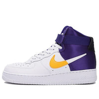 Nike x NBA Air Force 1 High '07 'Lakers' BQ4591-101