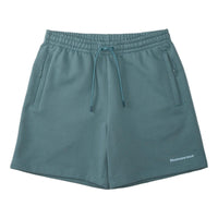 adidas x Pharrell Humanrace Small Logo Shorts 'Grey Blue' HJ7068