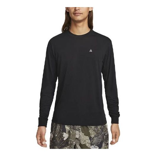 Nike ACG Long Sleeve Goat Rocks T-Shirt 'Black' DO9269-015