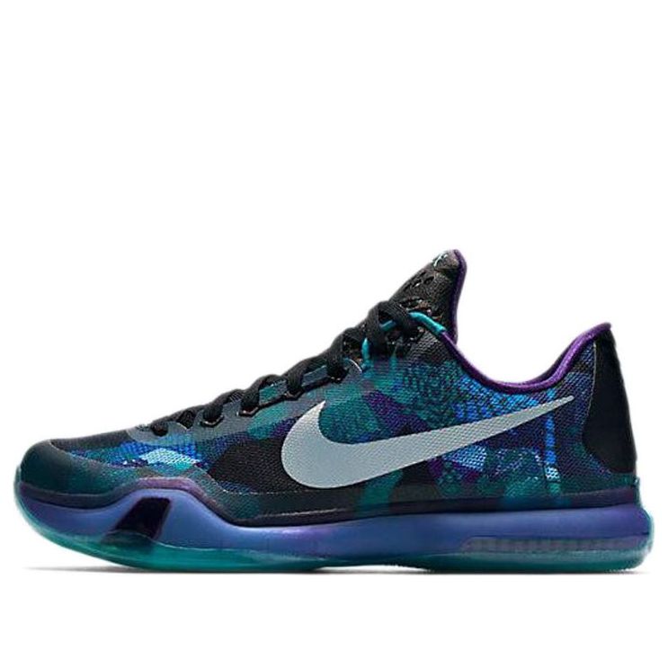 Nike Kobe 10 EP Emerald Glow Reflect Silver Court Purple 'Emrld Glow' 745334-305