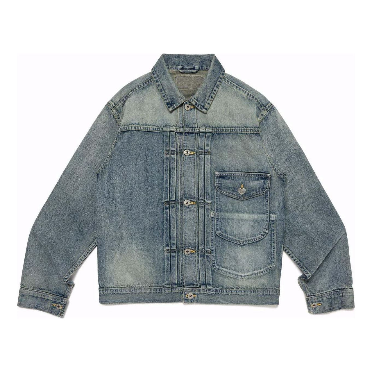 HUMAN MADE Denim Work Jacket 'Indigo' XX27JK012