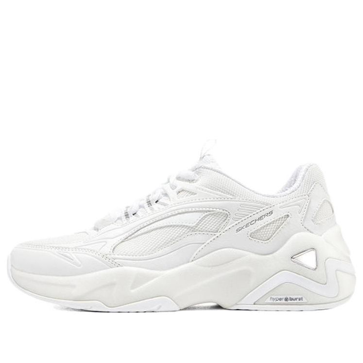 (WMNS) Skechers D'LITES Hyper Burst 'All White' 149984-WSL