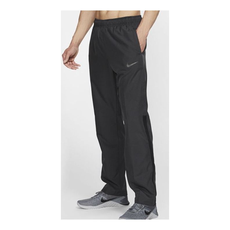 Nike Dri-Fit Woven Training Sports Long Pants Gray 927381-060