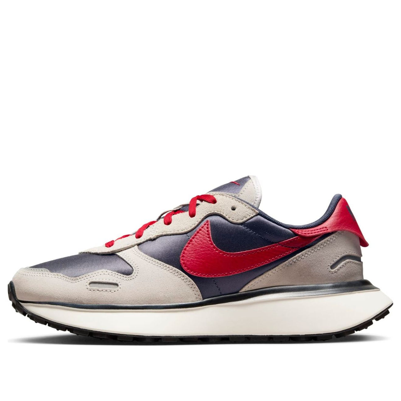 (WMNS) Nike Phoenix Waffle 'Thunder Blue Grey Red' FD2196-400