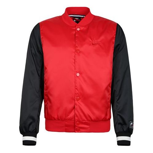 Nike Air Woven Sports Jacket Asia Sizing 'Red' AR1838-657