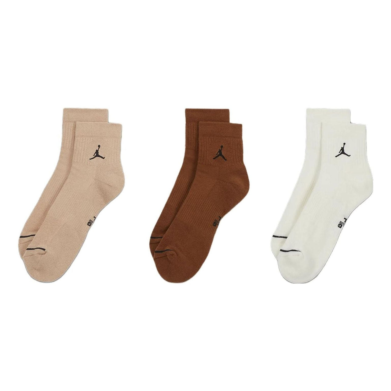 Air Jordan Everyday Ankle Socks 3 Pairs 'Multi-Color' DX9655-910