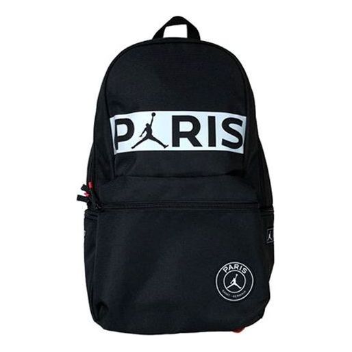Air Jordan Paris x PSG Backpack 'Black White' 9A0334-023