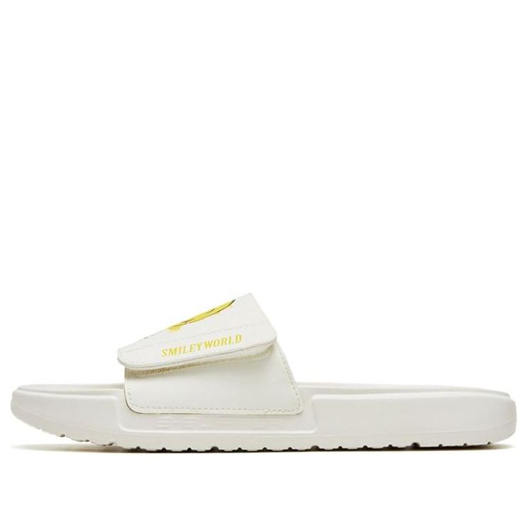 ANTA Sporty Slides 'White Yellow' 112338515-1