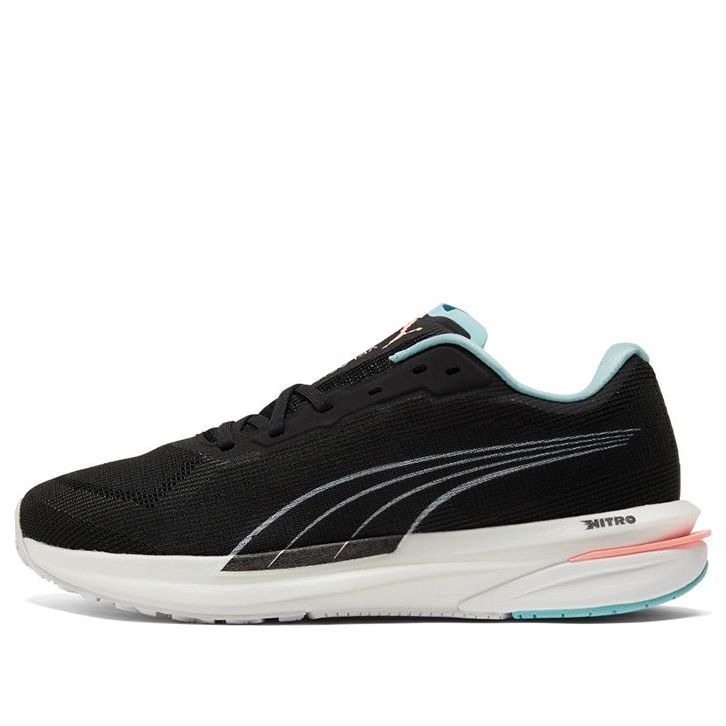 (WMNS) PUMA Velocity Nitro 'Black Angel Blue' 195697-12