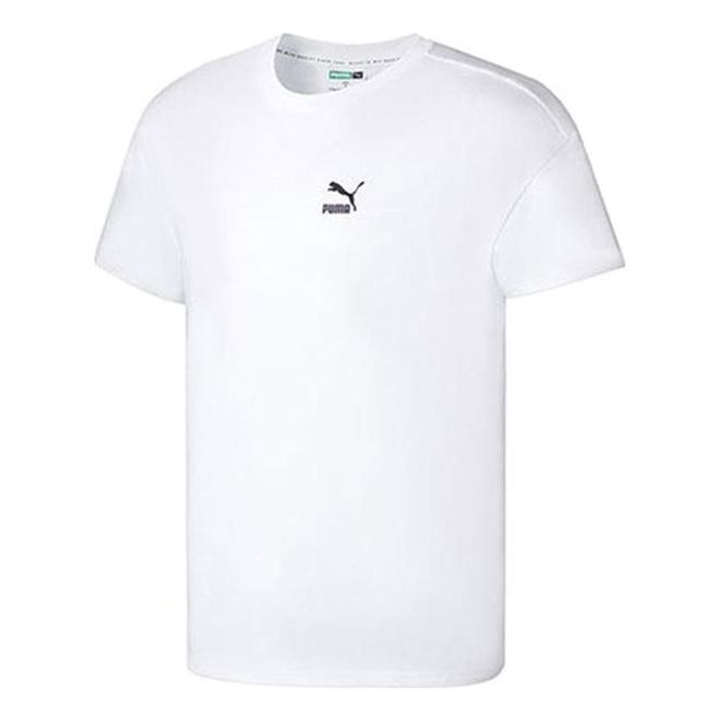 PUMA Classic Logo T-Shirt 'White' 673654-02