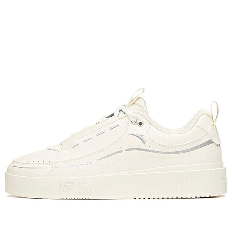 ANTA Skateboarding Series Sneakers 'White Silver' 912118031-10