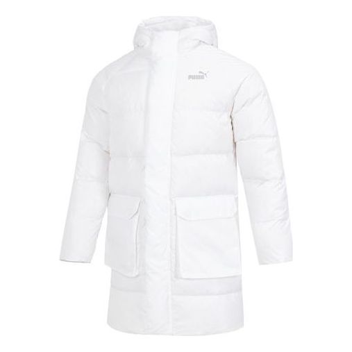 PUMA Das Long Down Jacket 'White' 674641-02