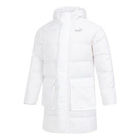 PUMA Das Long Down Jacket 'White' 674641-02