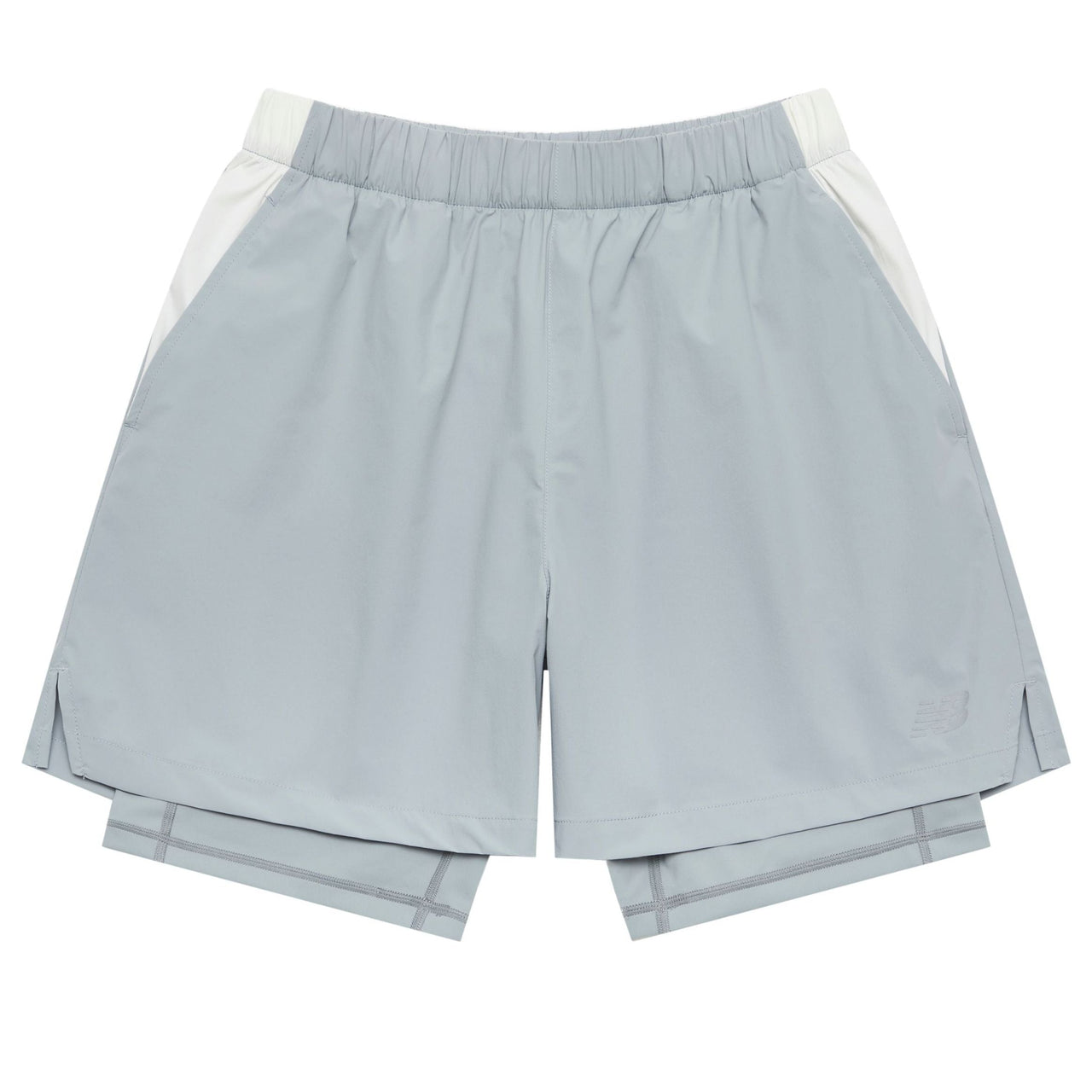 New Balance NB Logo 2 In 1 Short 'Grey' NVE25121-GR