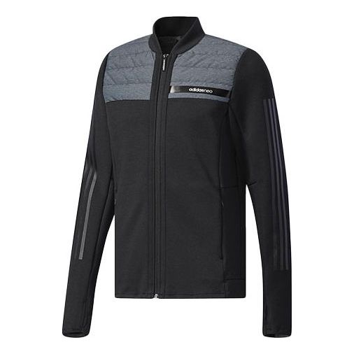 Men's adidas neo Athleisure Casual Sports Thin Black Down Jacket BS0859