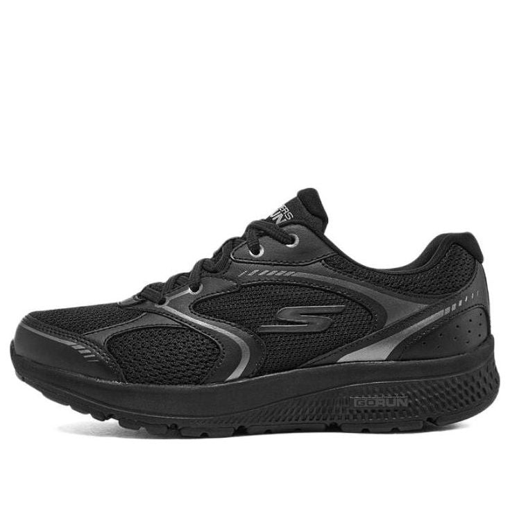 (WMNS) Skechers GO RUN 'Black Grey' 128280-BBK