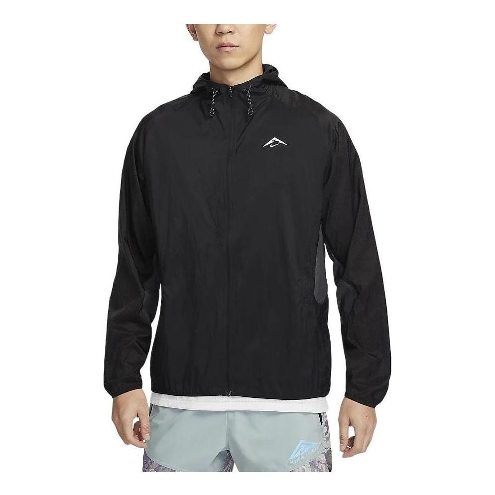 Nike Trail Aireez Running Jacket (Asia Sizing) 'Black' FN4003-010