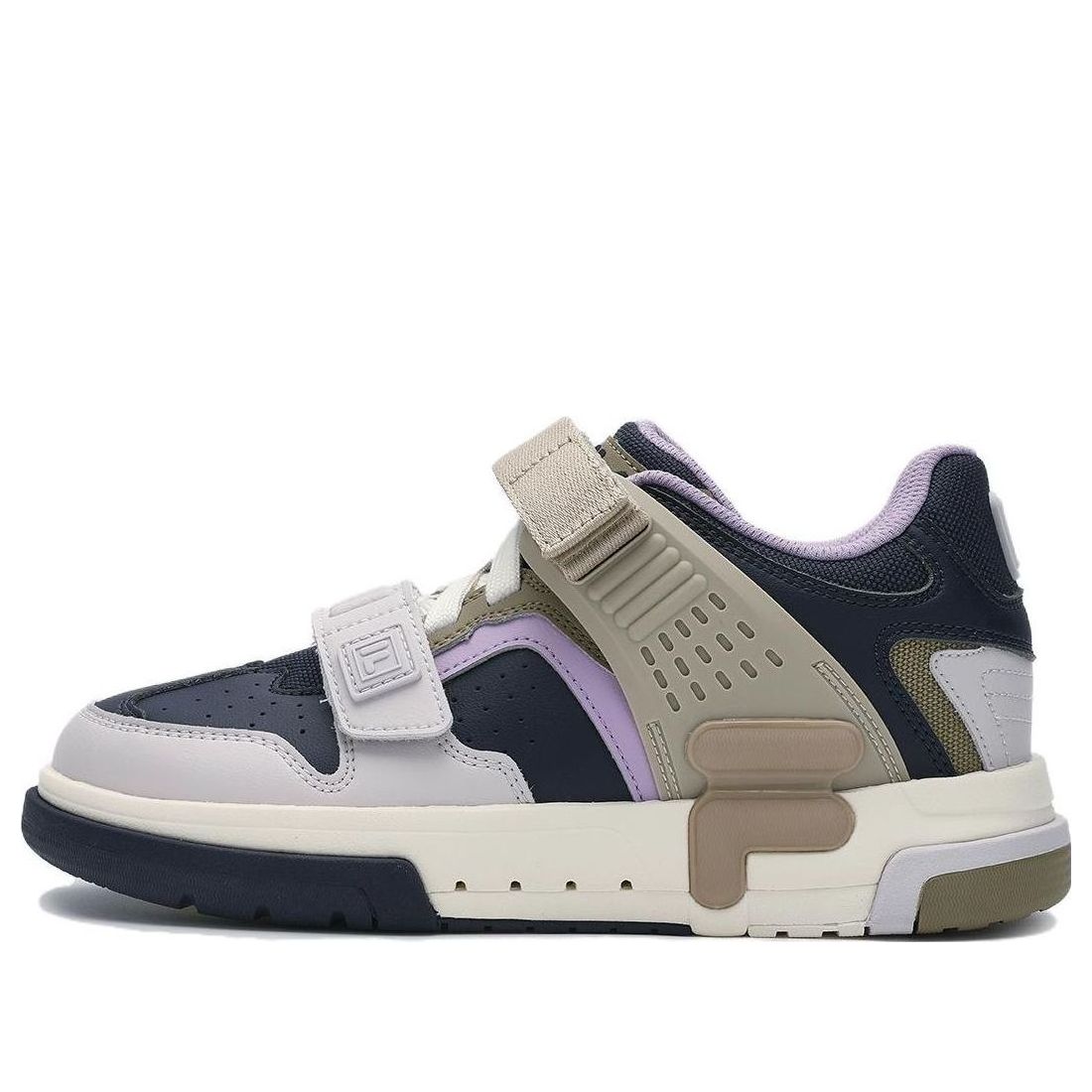 (WMNS) FILA Doppio Sneakers 'Purple Black' F12W341223FMS