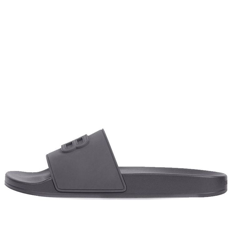 Balenciaga BB Pool Slides 'Grey' 656395W1S851511