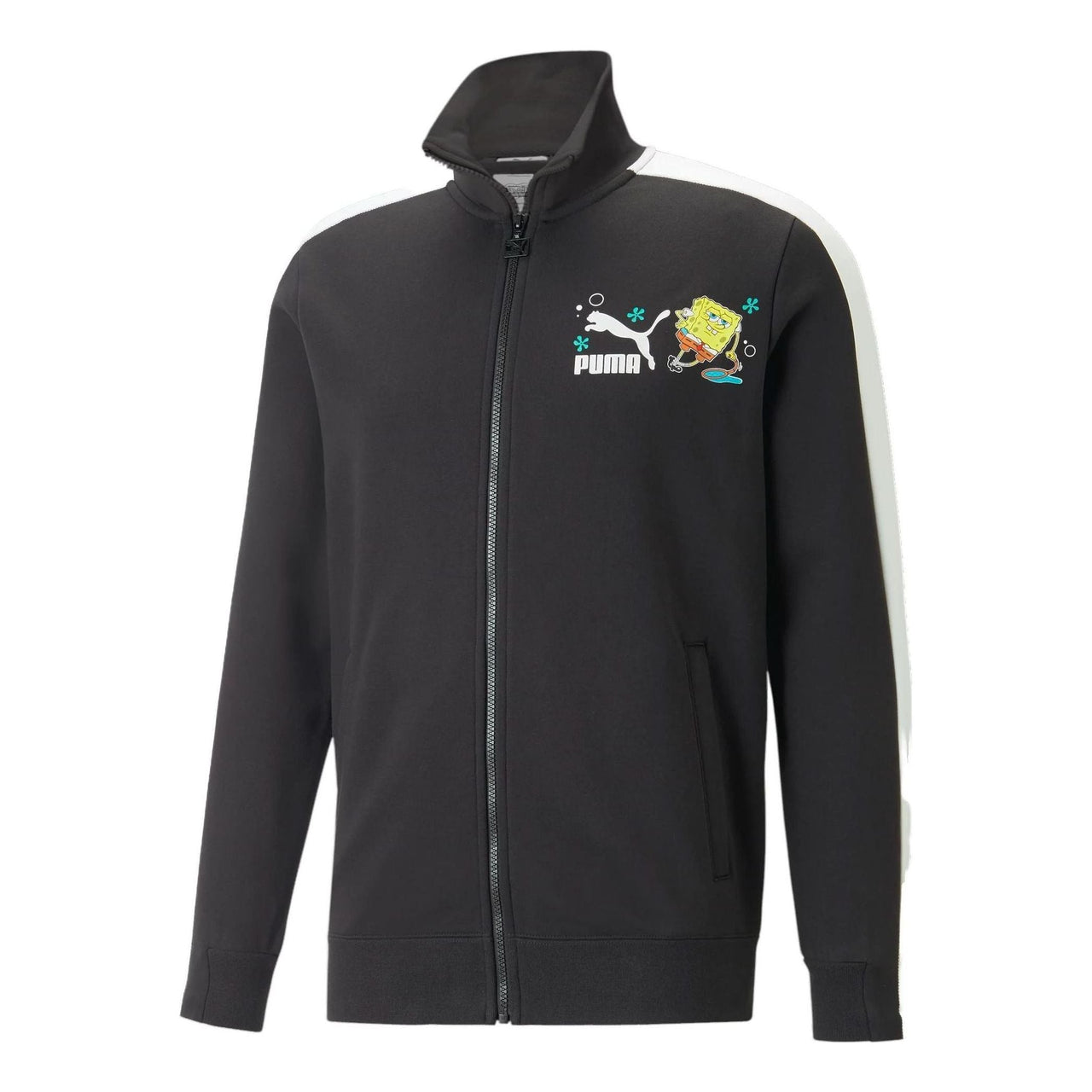 PUMA X Spongebob T7 Track Jacket 'Black' 538961-01