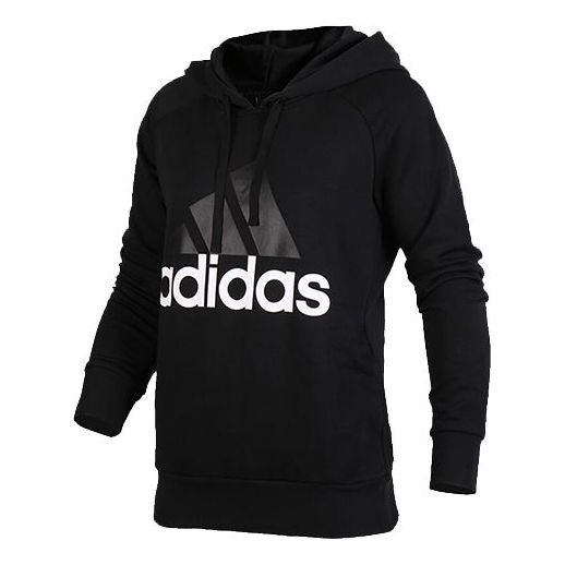 (WMNS) adidas Training Casual Long Sleeves Hoodie 'Black' S97081