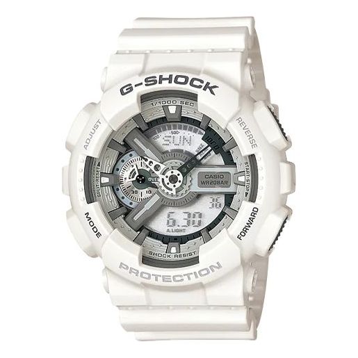 CASIO G-Shock Analog-Digital 'White' GA-110C-7AJF