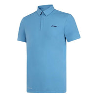 Li-Ning Logo Lifestyle Polo Shirt 'Sky Blue' APLT031-7
