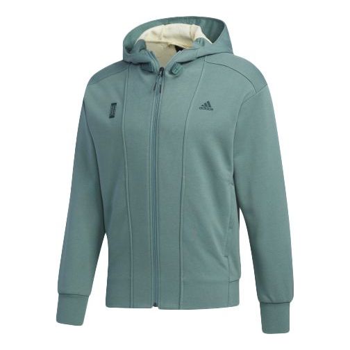 adidas WJ HTT Casual Sports Jacket Green GM4460