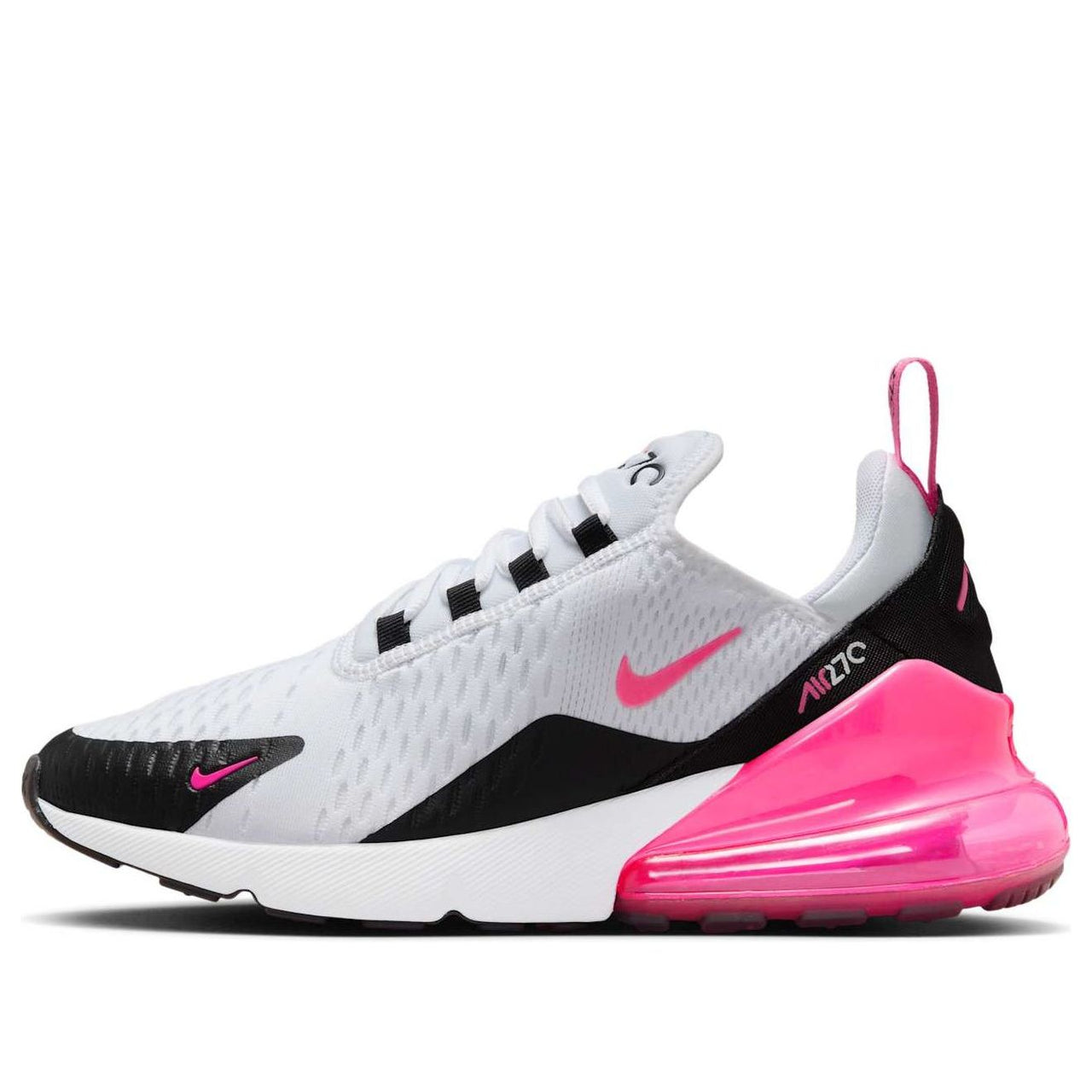 (WMNS) Nike Air Max 270 'White Black Hyper Pink' AH6789-127