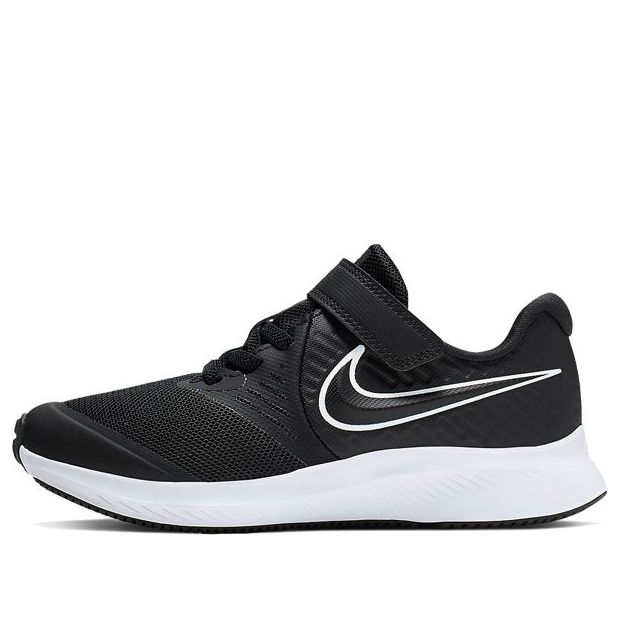 (PS) Nike Star Runner 2Velcro 'Black' AT1801-001