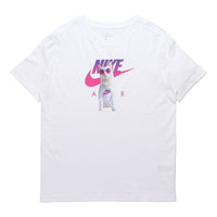 (WMNS) Nike AS W Nike Sportswear Tee BOY INSTACAT White DD1496-100
