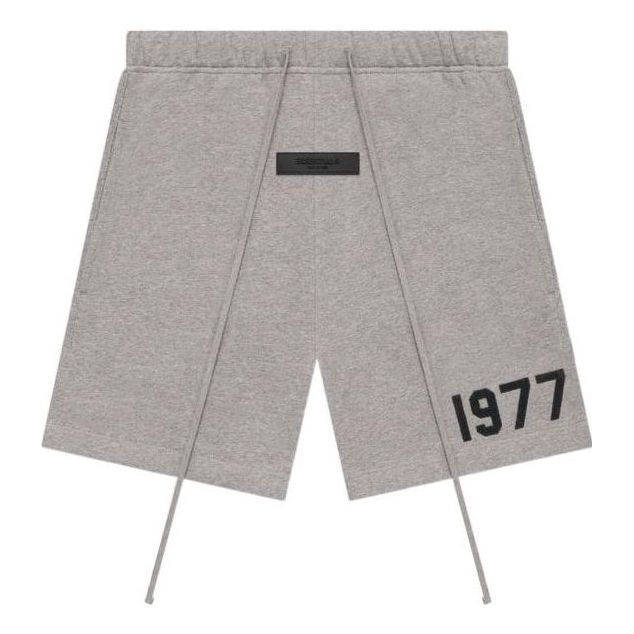 Fear of God Essentials SS22 Shorts 1977 'Dark Oatmeal' FOG-SS22-235