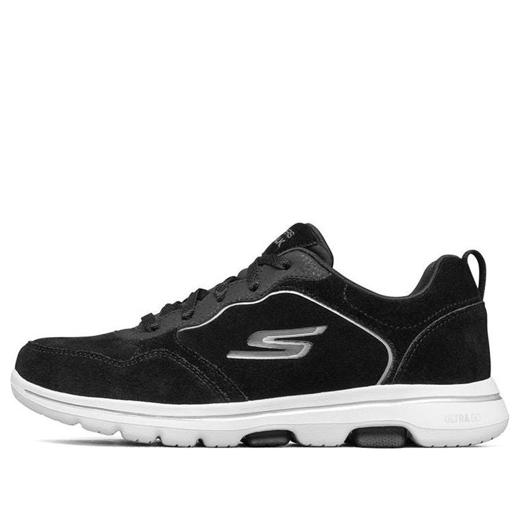 (WMNS) Skechers Go Walk 5 'Black White' 124234-BLK