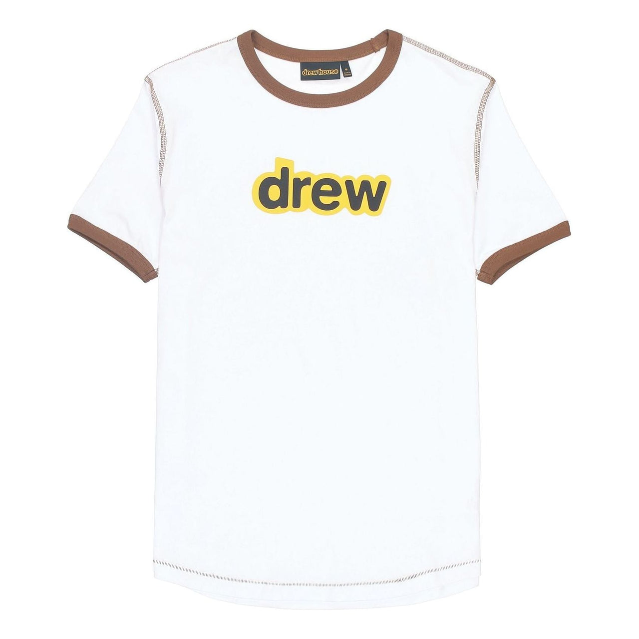 Drew House Secret Ringer T-shirt 'Brown' DR-SS22-391