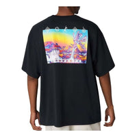 Converse Inverted Desert Graphic T-Shirt 'Black' 10023994-A01