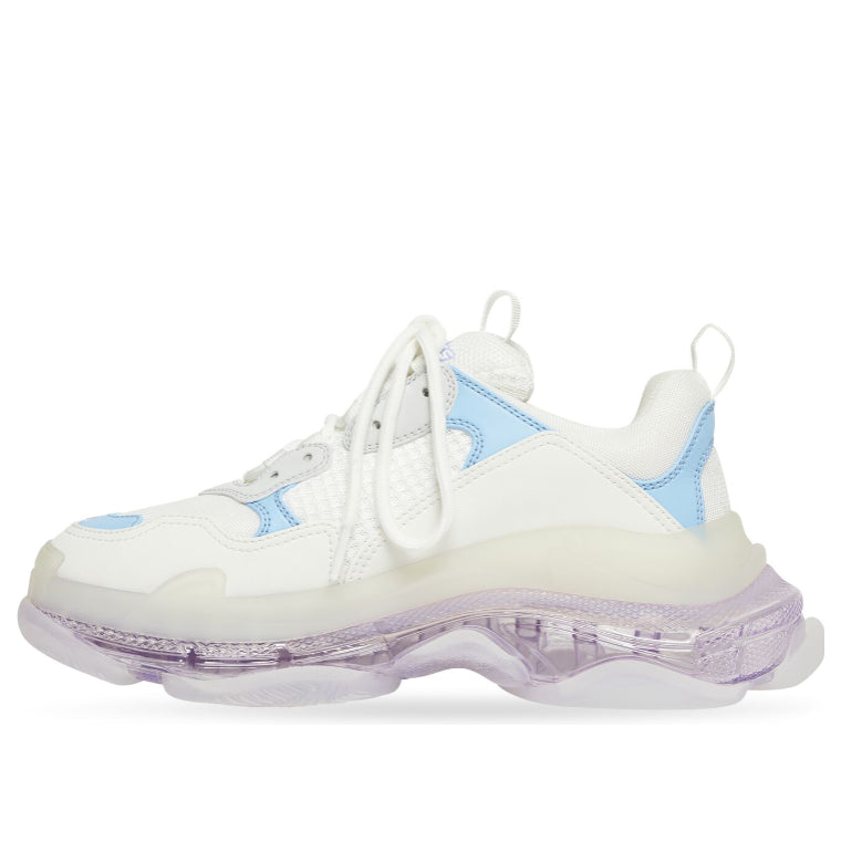 (WMNS) Balenciaga Triple S 'Clear Sole - Light Blue Purple' 544351W2GA39944