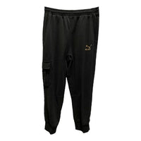 PUMA Essential Minimal Gold Cargo Pants 'Black' 535225-01