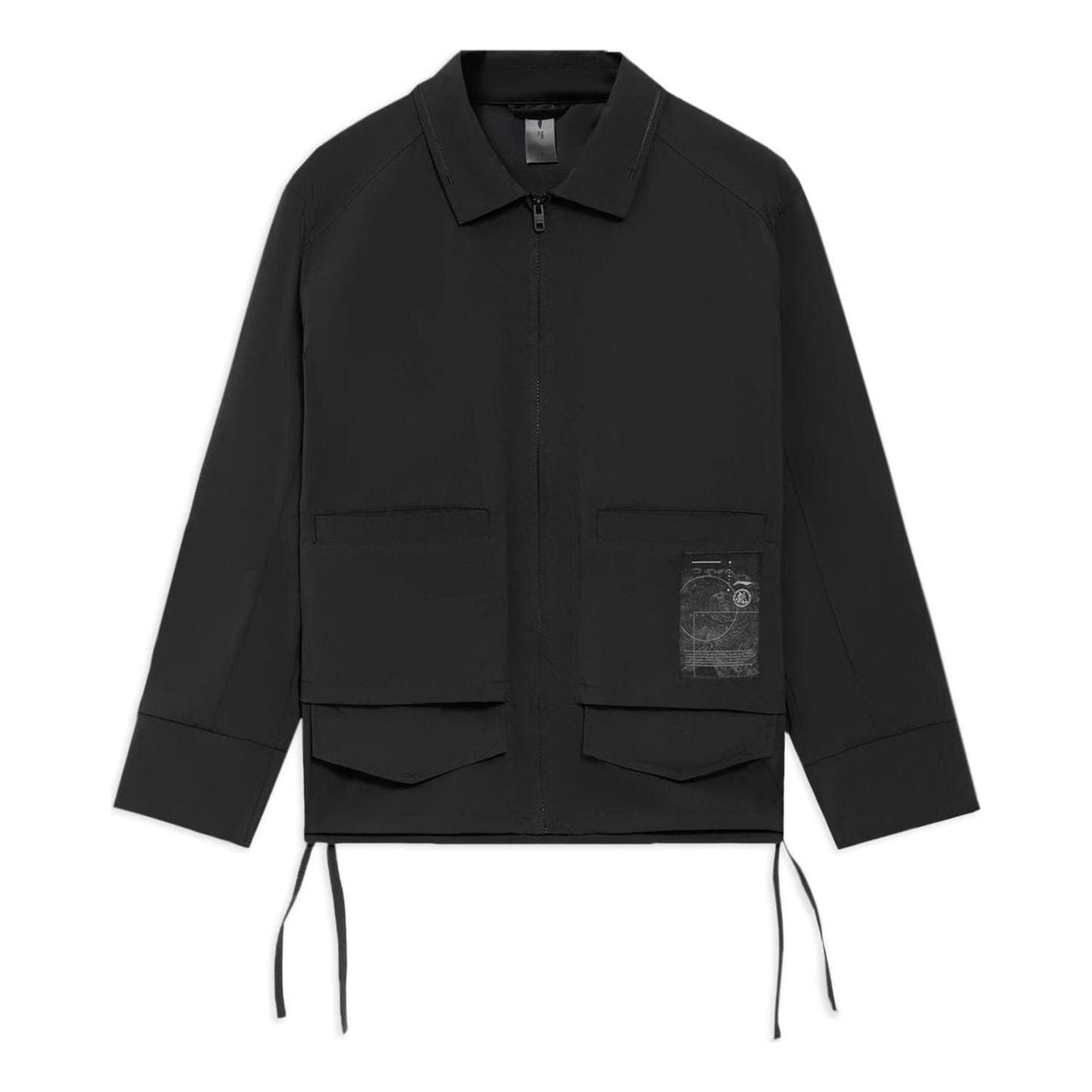 Li-Ning x Jackie Chan Kungfu Jacket 'Black' AFDS259-2
