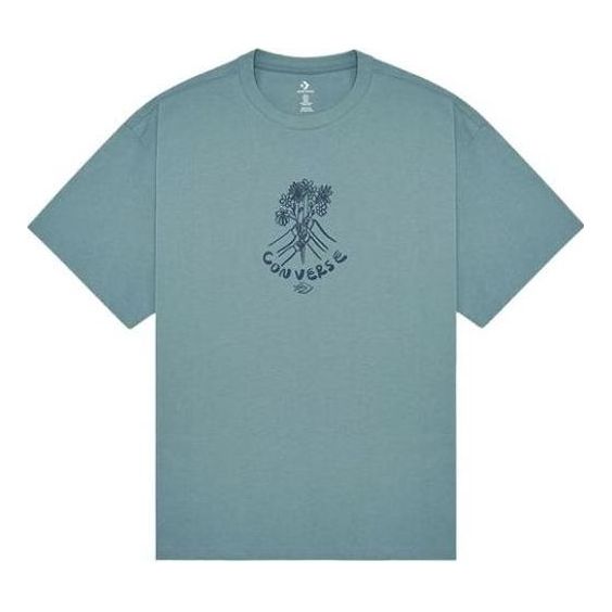 Converse Flower Friends Tee 'Blue' 10024757-A03